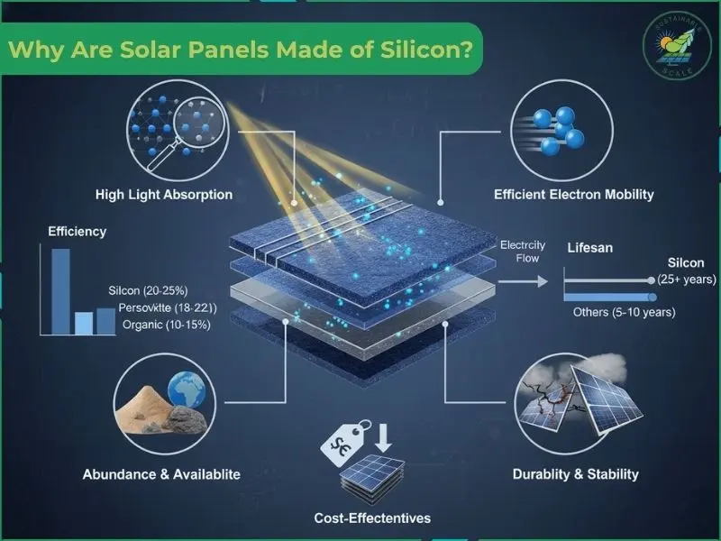 What Materials Are Solar Panels Made Of? - sustainablescale.org