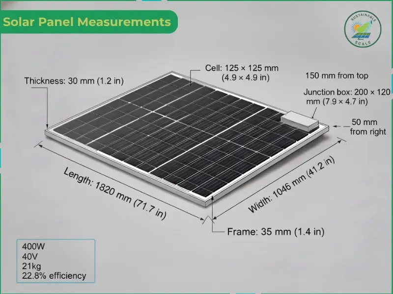 Solar Module Sizes A Guide to Solar Panel Sizes, Dimensions, Weight and Wattage ...